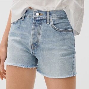 Everlane Blue Jean Shorts with Vintage Appeal